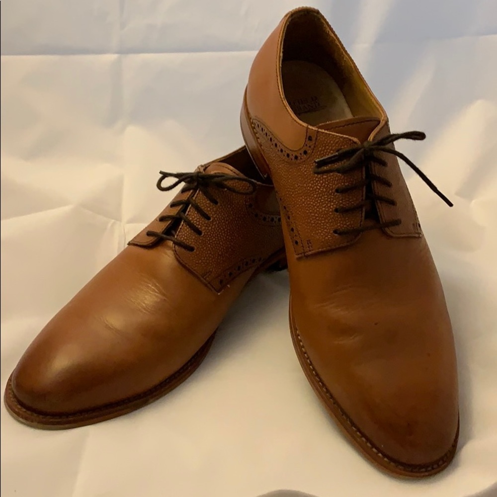 Men’s Warfield and Grand Tan Oxfords size 11.5